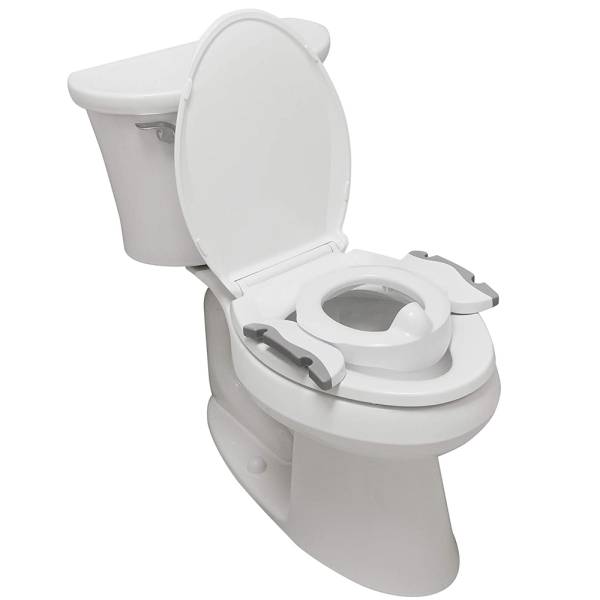 Potette Plus PREMIUM Potty & Toilet Seat - Grey White