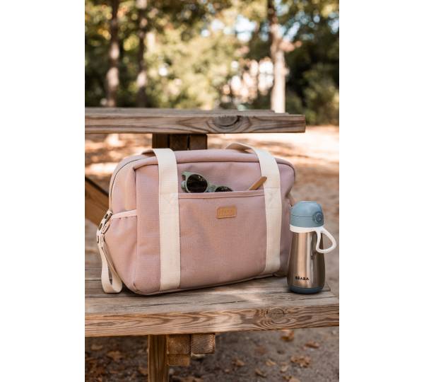BEABA Bag Paris - Dusty Pink