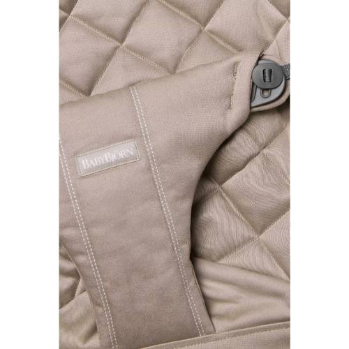 BABYBJORN Bouncer Seat fabric - Cotton Sandy Grey