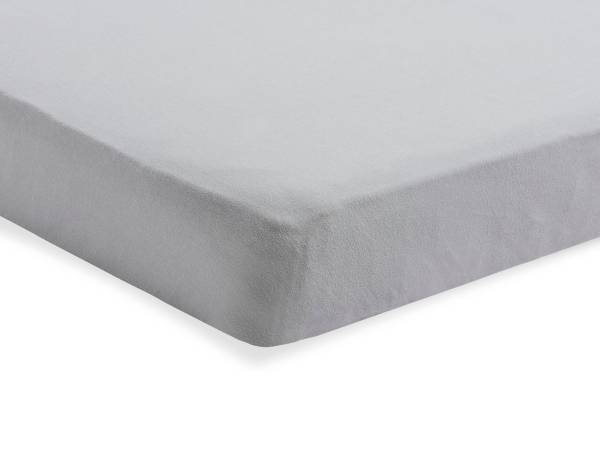 JOLLEIN Fitted Sheet Jersey 60x120 - Soft Grey