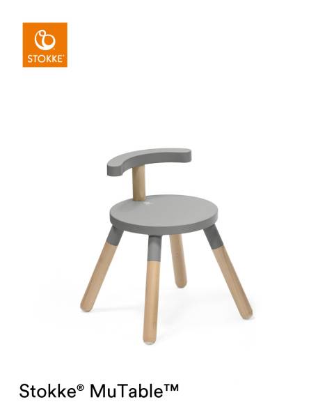 STOKKE MuTable V2 Chair - Storm Grey