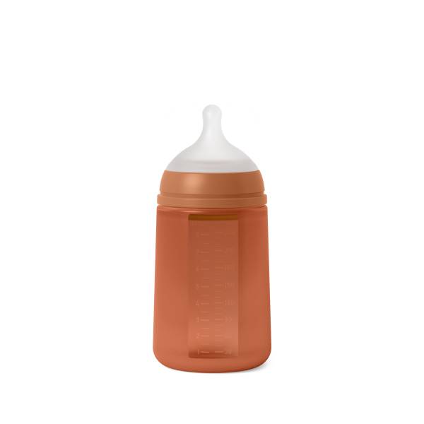 SUAVINEX Colour Essence Feeding Bottle 240ml - Red