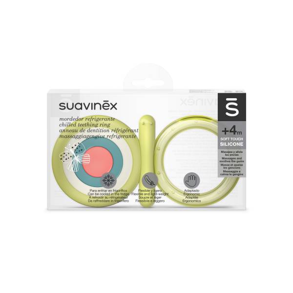 SUAVINEX Silicone Teether +4m - Multi Colours