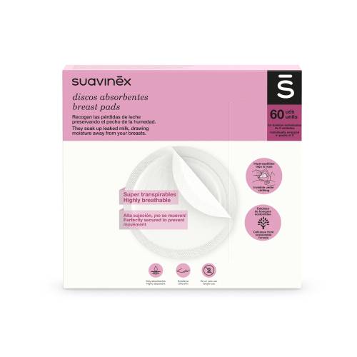 SUAVINEX Breast Pads 60pcs