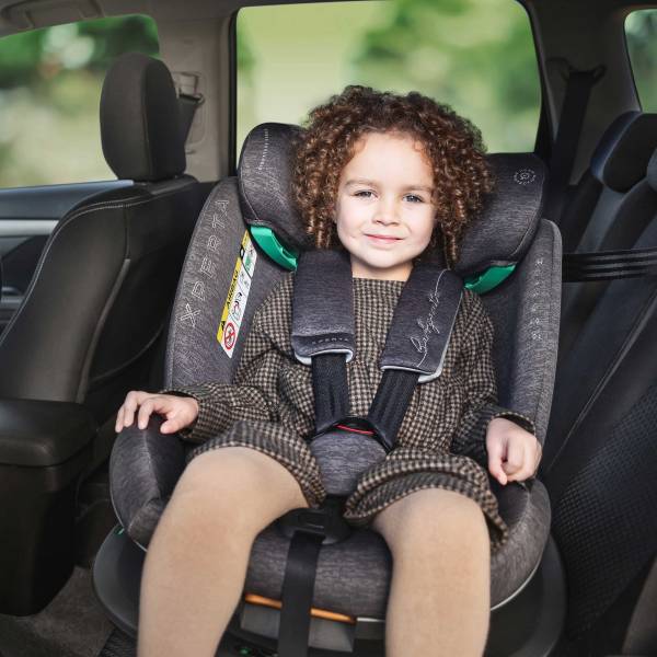 BABYAUTO XPERTA Car Seat iSize 40-150cm - Grey Dobby