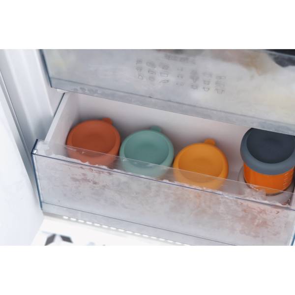 BEABA Food Jar Glass Set of 6x250 ml - Sunrise Colours mix