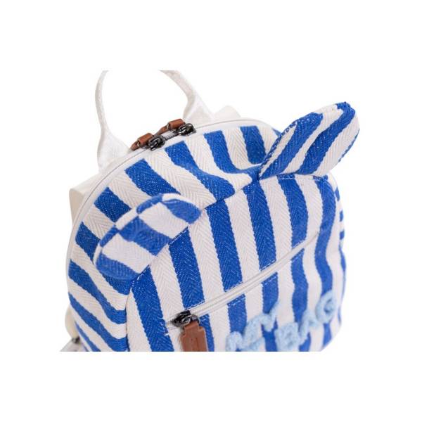 CHILDHOME Kids My First Bag - Stripes Electric Blue