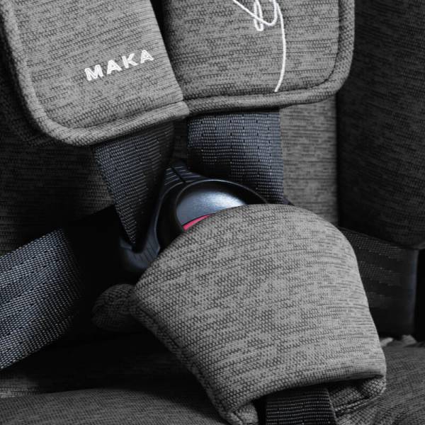 BABYAUTO MAKA Car Seat iSize 76-150cm - Dobby Grey
