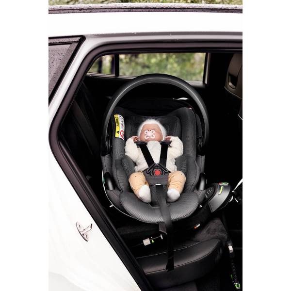 BE SAFE GO Beyond Baby Car Seat - Anthracite Mesh