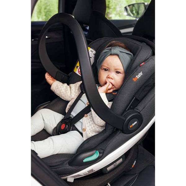 BE SAFE GO Beyond Baby Car Seat - Anthracite Mesh