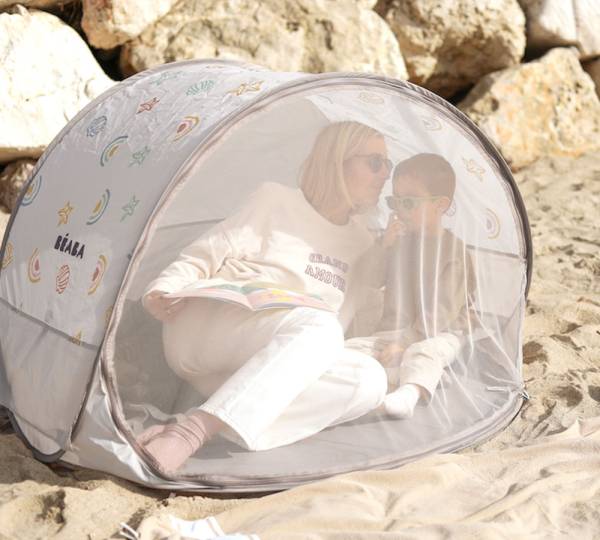 BEABA UV Breezy Tent - Clay Earth