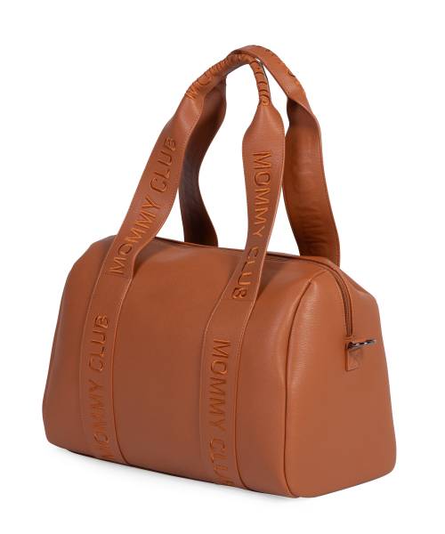 CHILDHOME Mommy Bag CLUB Signature - Vegan Leather Brown