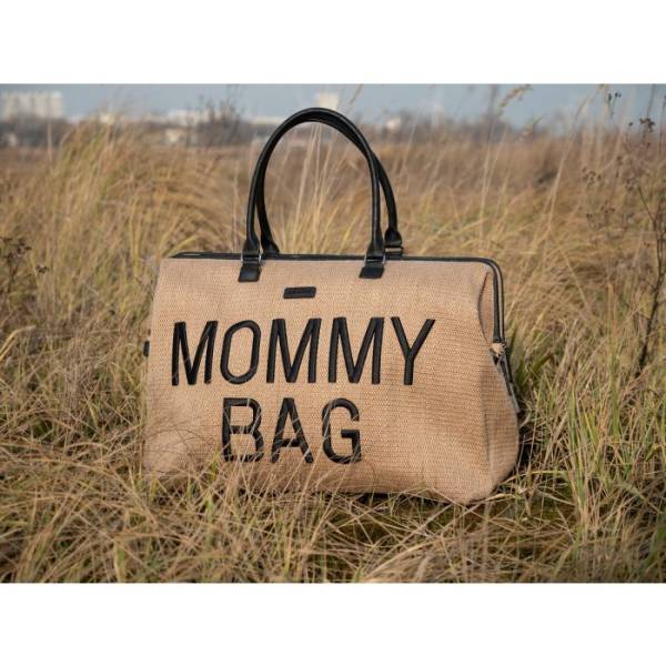 CHILDHOME Mommy Bag - Raffia look