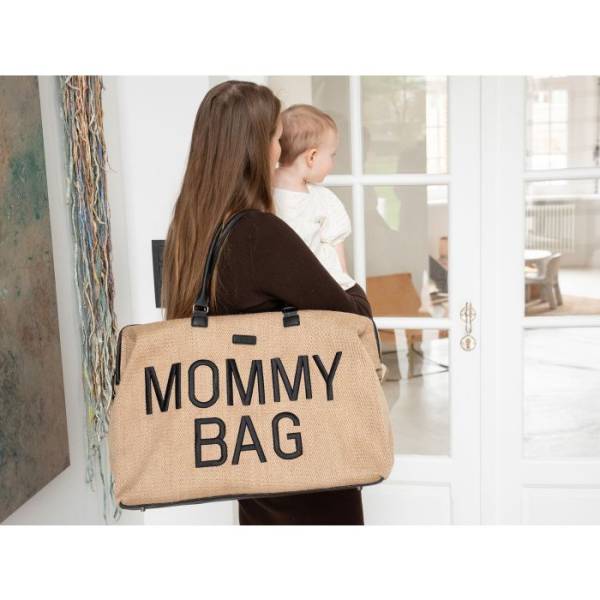 CHILDHOME Mommy Bag - Raffia look