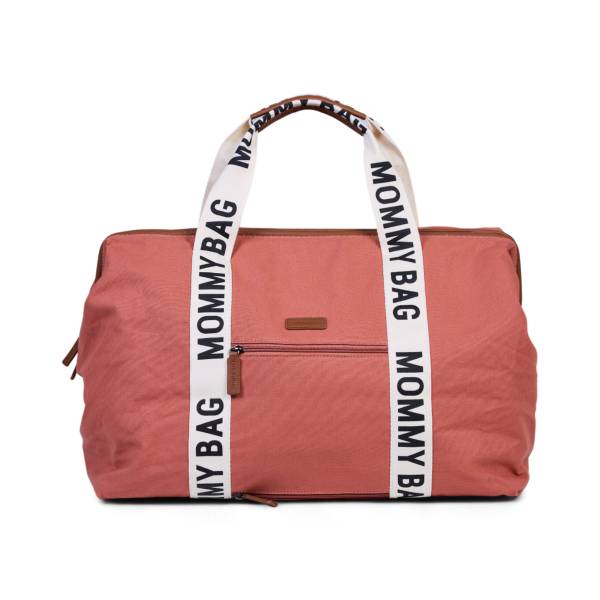 CHILDHOME Mommy Bag Signature Canvas - Terracotta