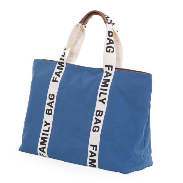 CHILDHOME Family Bag Signature Canvas - Indigo