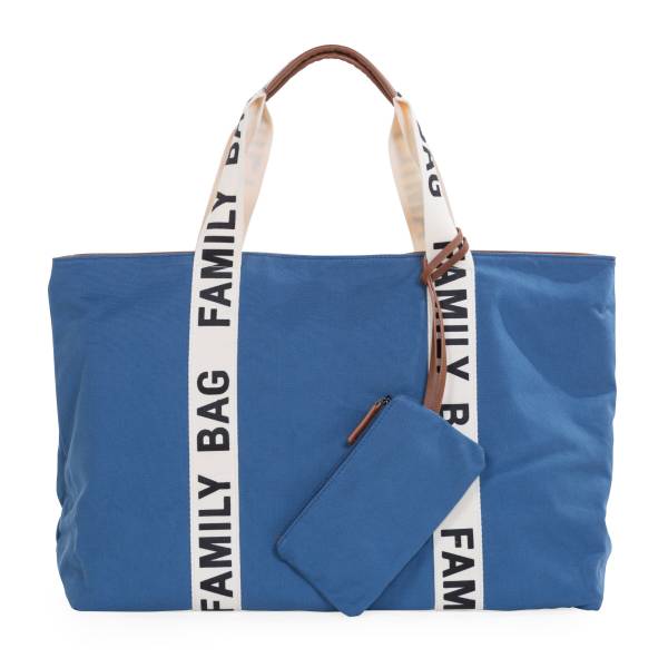 CHILDHOME Family Bag Signature Canvas - Indigo