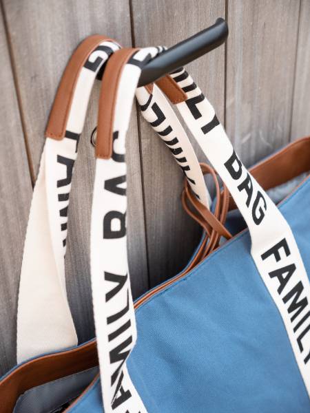 CHILDHOME Family Bag Signature Canvas - Indigo