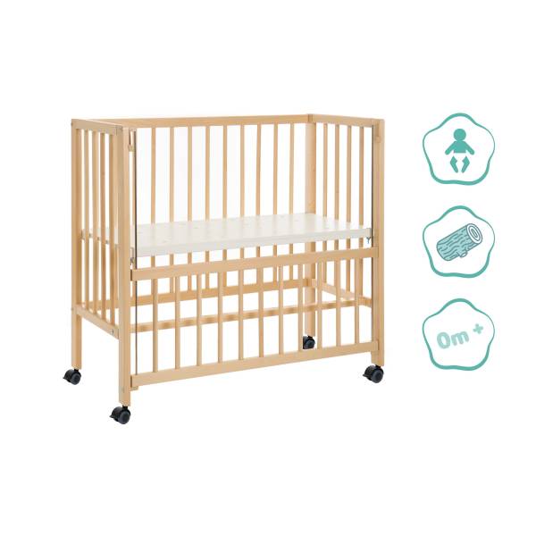 FILLIKID Bedside Crib Cocon Plus - Natural