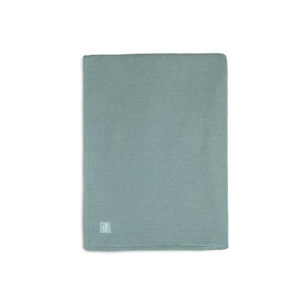 JOLLEIN Blanket 75x100 Basic Knit/Fleece - Forest Green