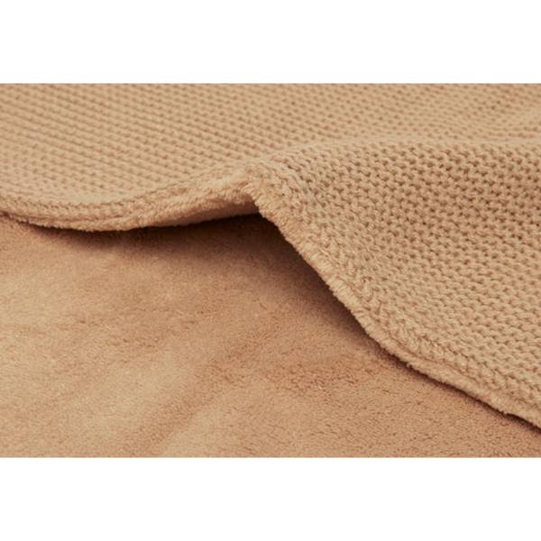 JOLLEIN Blanket 75x100 Basic Knit/Fleece - Nougat