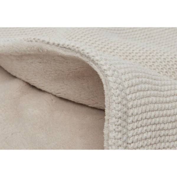 JOLLEIN Blanket 75x100 Basic Knit/Fleece - Ivory