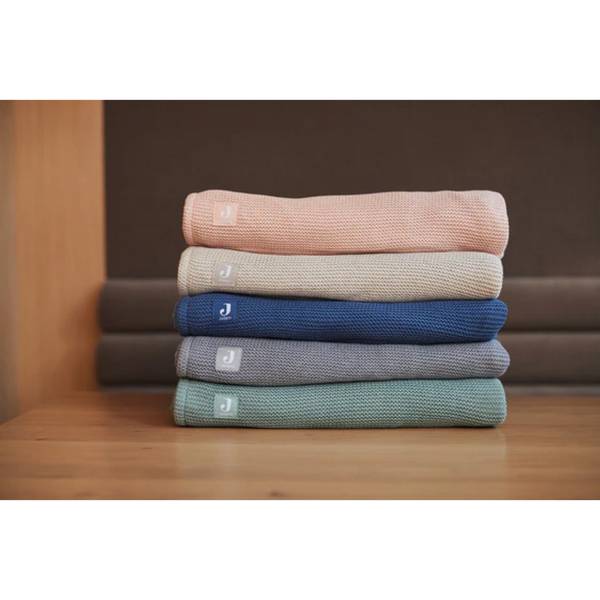 JOLLEIN Blanket 100x150 Basic Knit/Fleece - Nougat