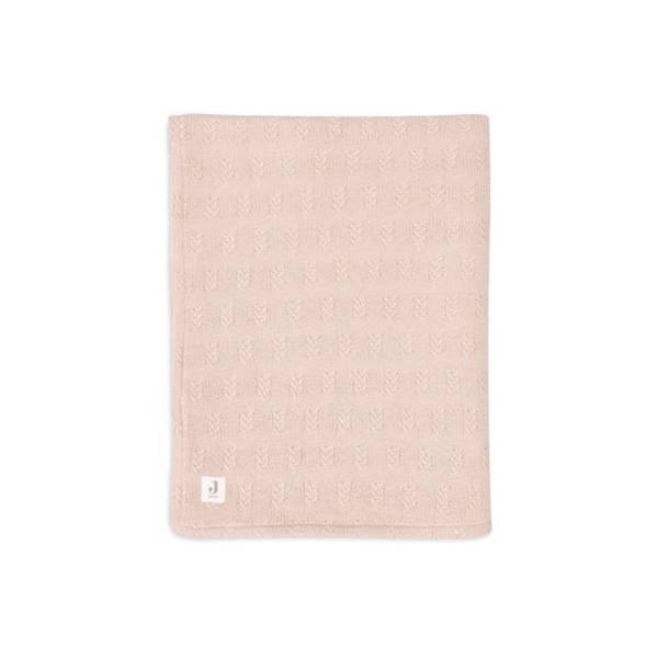 JOLLEIN Blanket 100x150 Grain Knit - Wild Rose