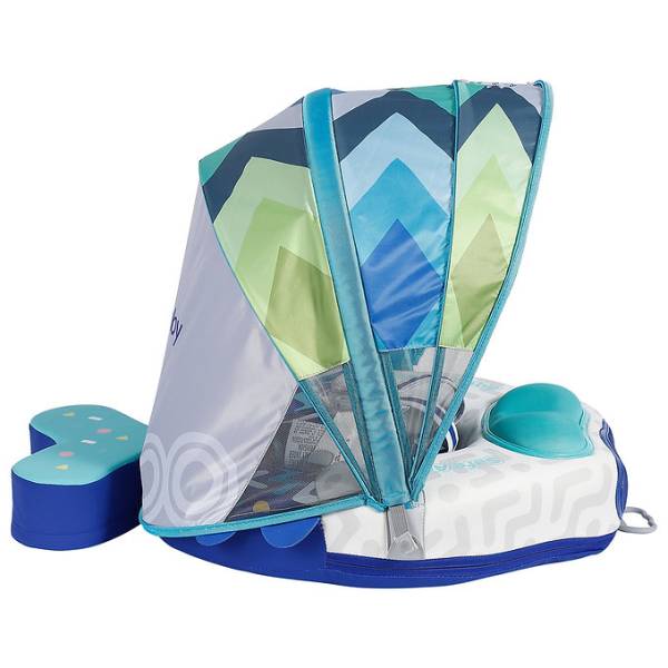 Mambobaby Float Colorfish with Canopy - Blue