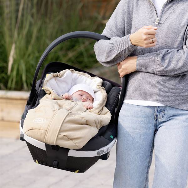 BE SAFE GO Beyond Baby Car Seat - Peak Mesh