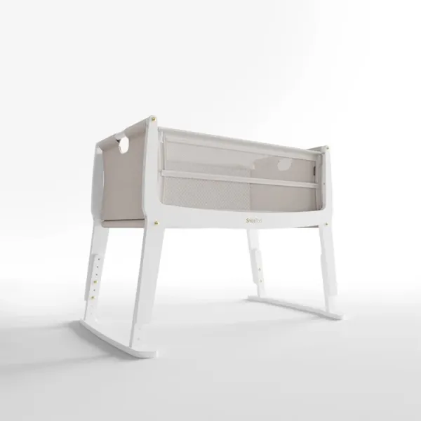 SNUZPOD Studio Bedside Crib - Paris White