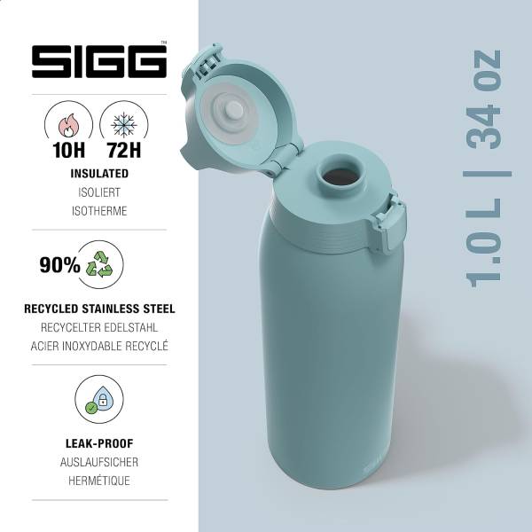 SIGG Thermo 1L Shield - Morning Blue