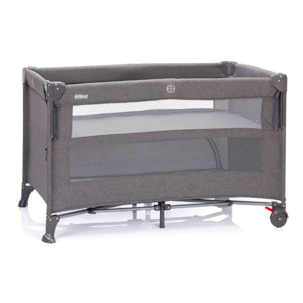 FILLIKID Travel Cot Porto - Grey Melange