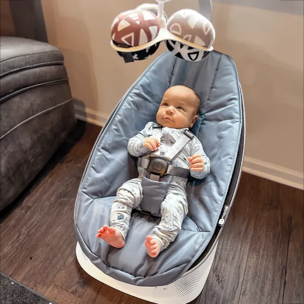 4MOMS MamaRoo Multimotion Baby Swing - Slate Blue