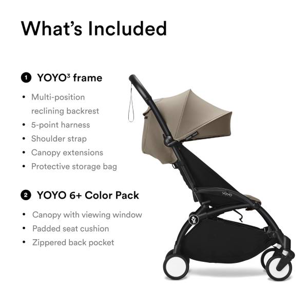 YOYO3 Stokke Frame - Black