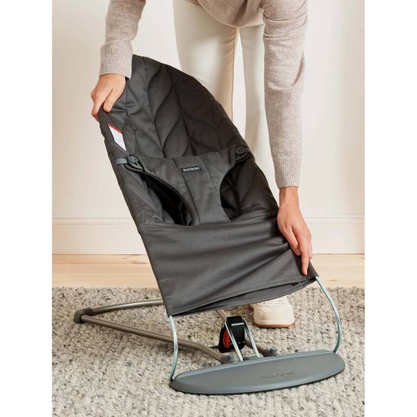 BABYBJORN Bouncer - Bliss Woven Anthracite