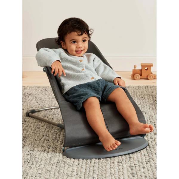 BABYBJORN Bouncer - Bliss Woven Anthracite