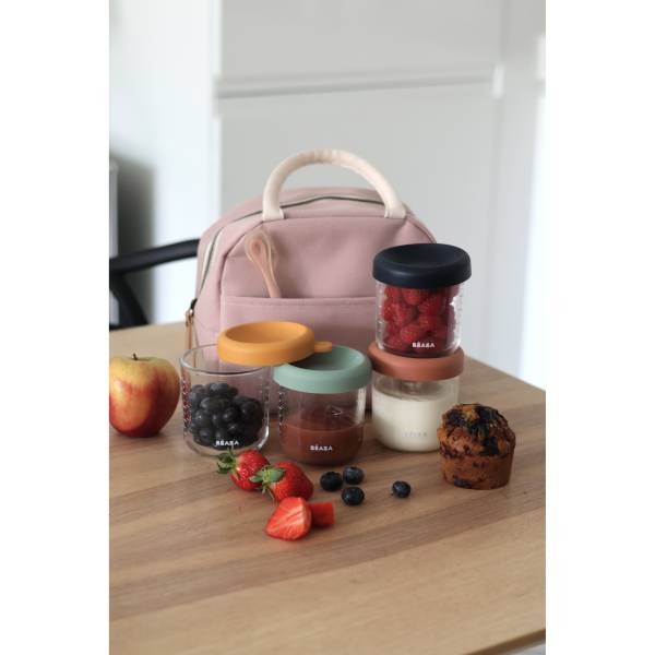 BEABA Isothermal Lunch Bag - Dusty Pink