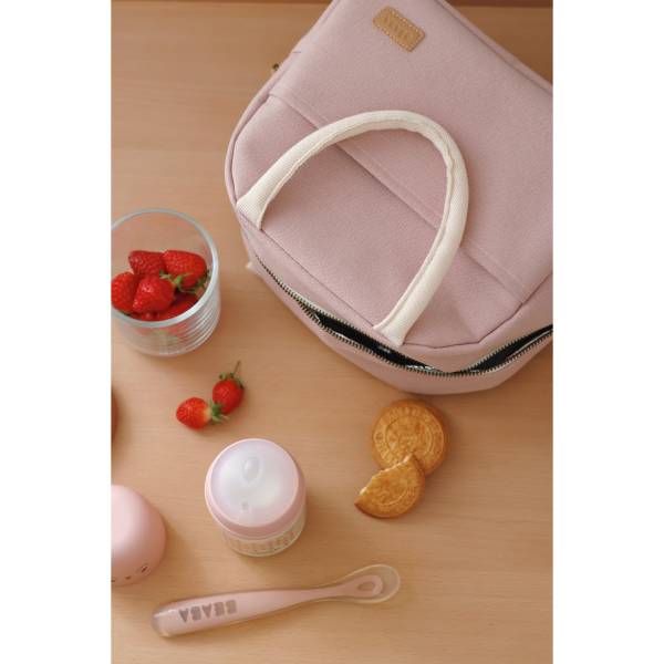 BEABA Isothermal Lunch Bag - Dusty Pink