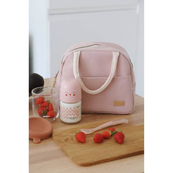 BEABA Isothermal Lunch Bag - Dusty Pink