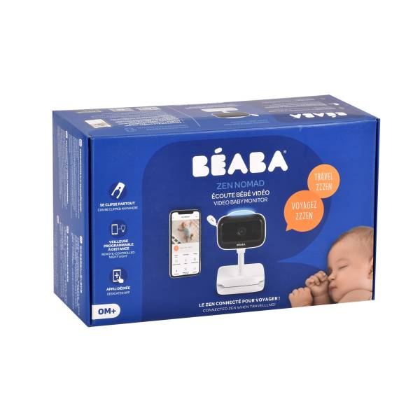 BEABA Video Baby Monitor ZEN Nomad  White