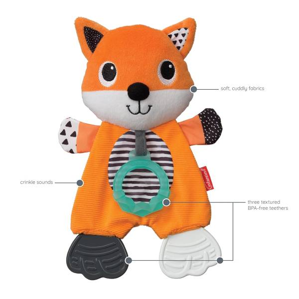 INFANTINO Cuddly Teether - Fox