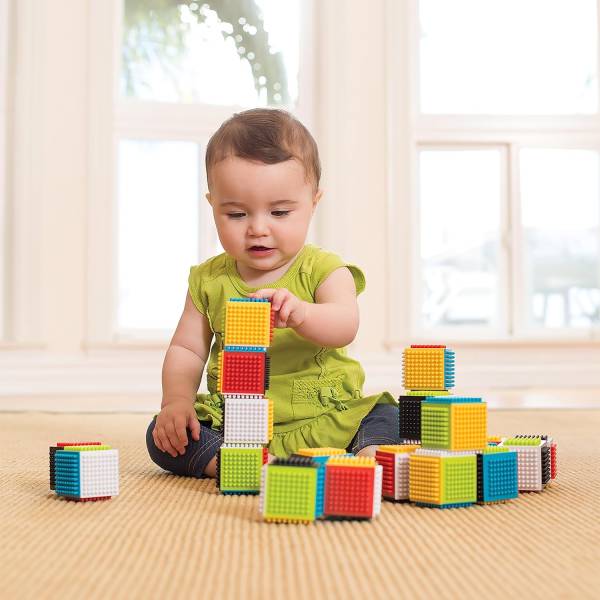 INFANTINO Sensory Blocks Press & Stay