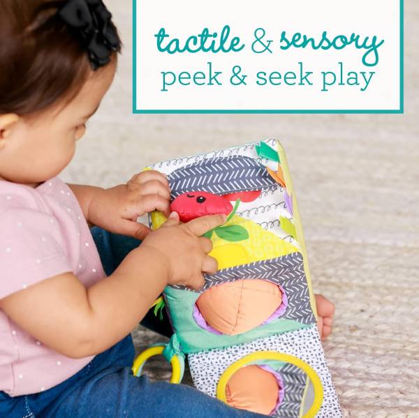 INFANTINO Sensory Peek & Seek Discovery Cube