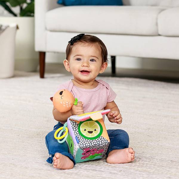 INFANTINO Sensory Peek & Seek Discovery Cube