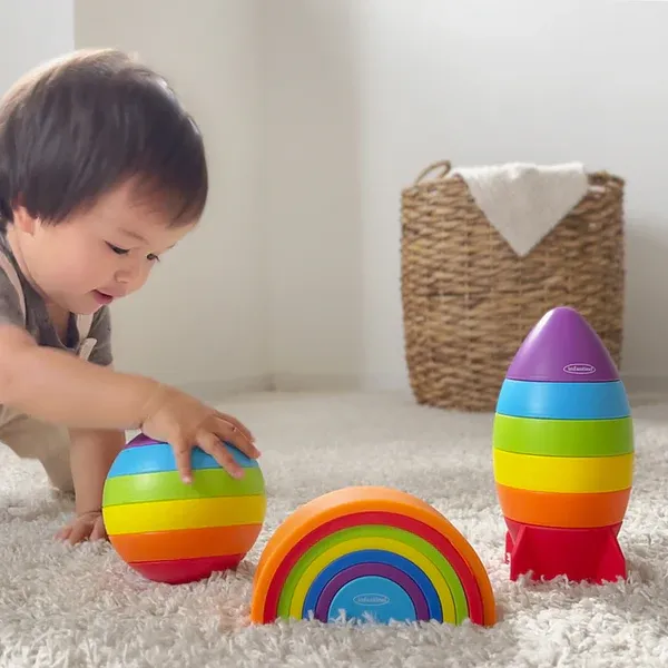 INFANTINO Magic Rainbow Stacker