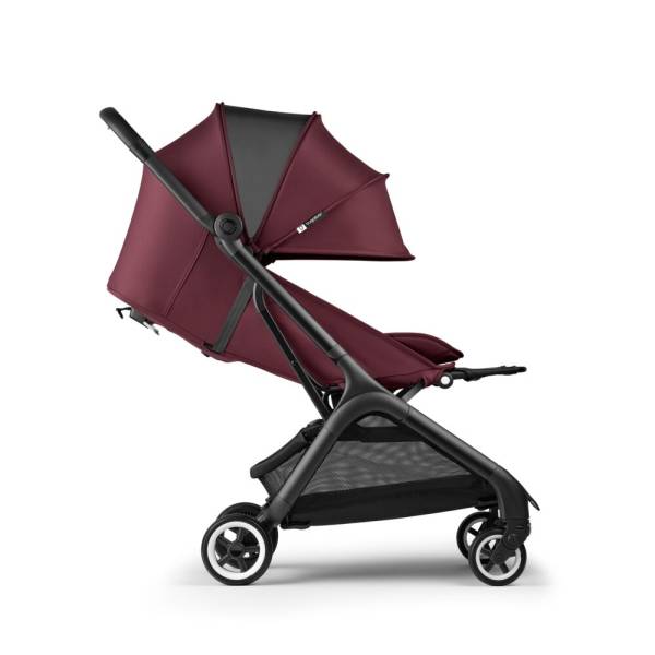 BUGABOO Butterfly Complete Black - Dark Cherry