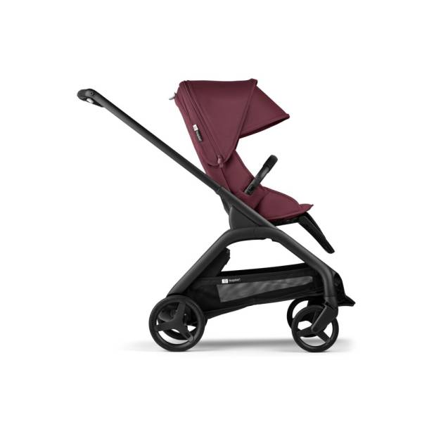 BUGABOO Dragonfly Complete Black - Dark Cherry