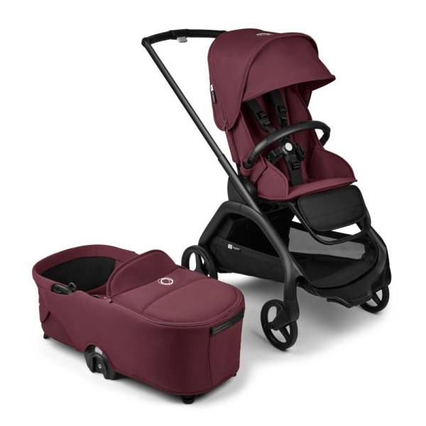 BUGABOO Dragonfly Complete Black - Dark Cherry