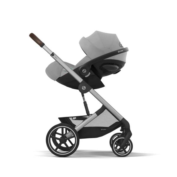 CYBEX BALIOS S Stroller Lux Silver - Stone Grey